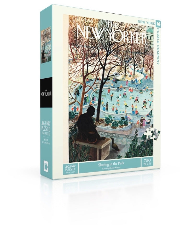 Skating in the Park  - 750 Piece Jigsaw Puzzle