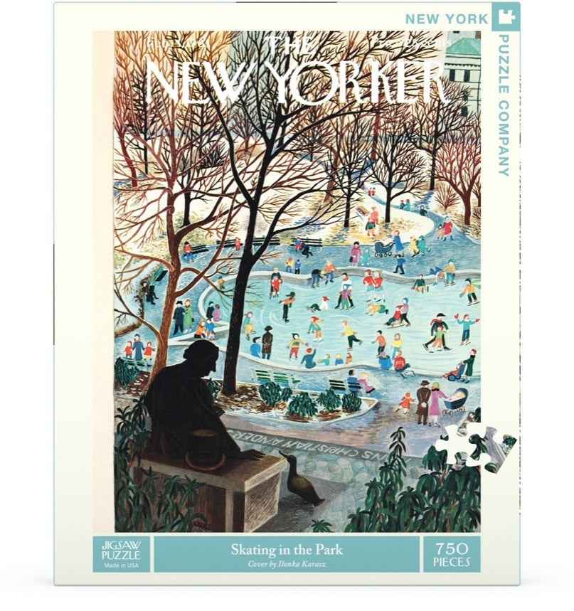 Skating in the Park  - 750 Piece Jigsaw Puzzle
