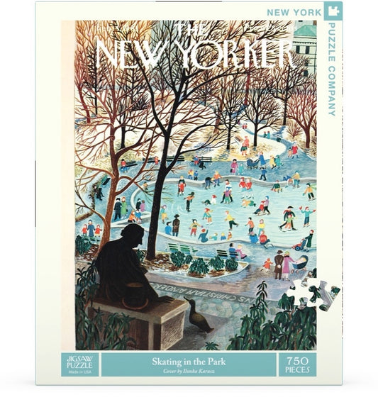 Skating in the Park  - 750 Piece Jigsaw Puzzle