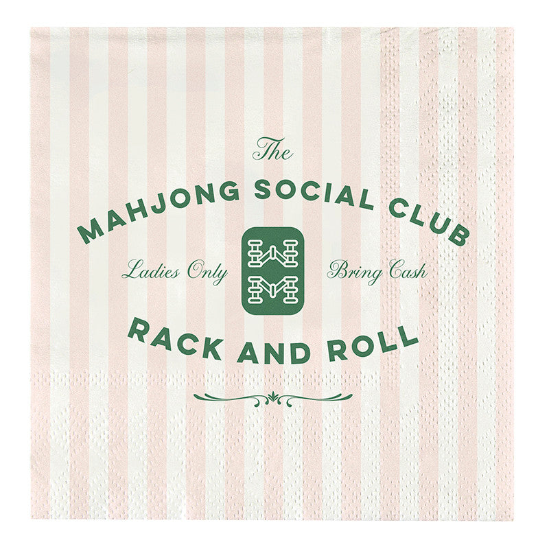 Napkin Tray + Napkin Mahjong Club