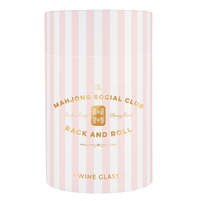 Stemless Wine Glass - Mahjong Club