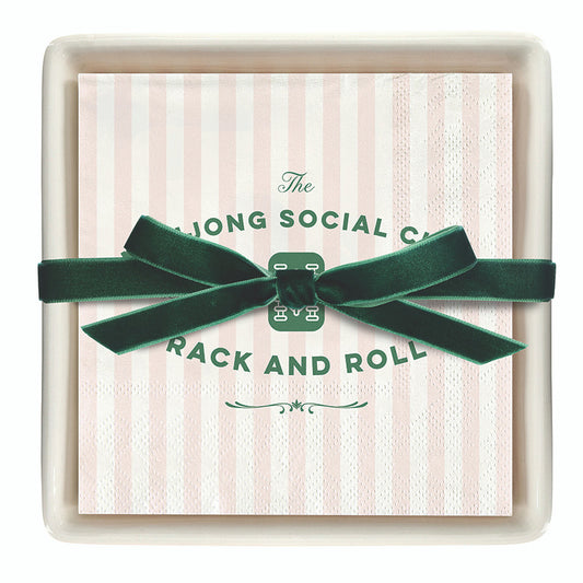 Napkin Tray + Napkin Mahjong Club