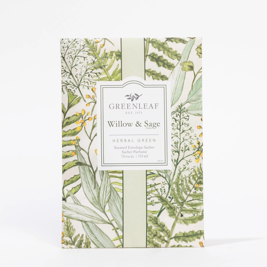 Scented Sachet Envelope -  Willow & Sage