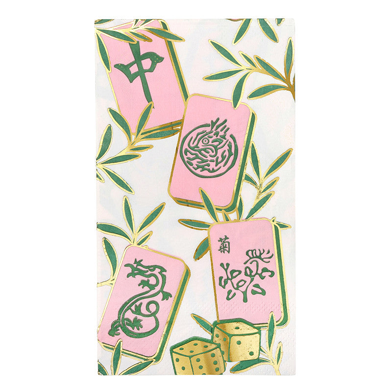 Guest Napkins Tray + Napkins- Tiles