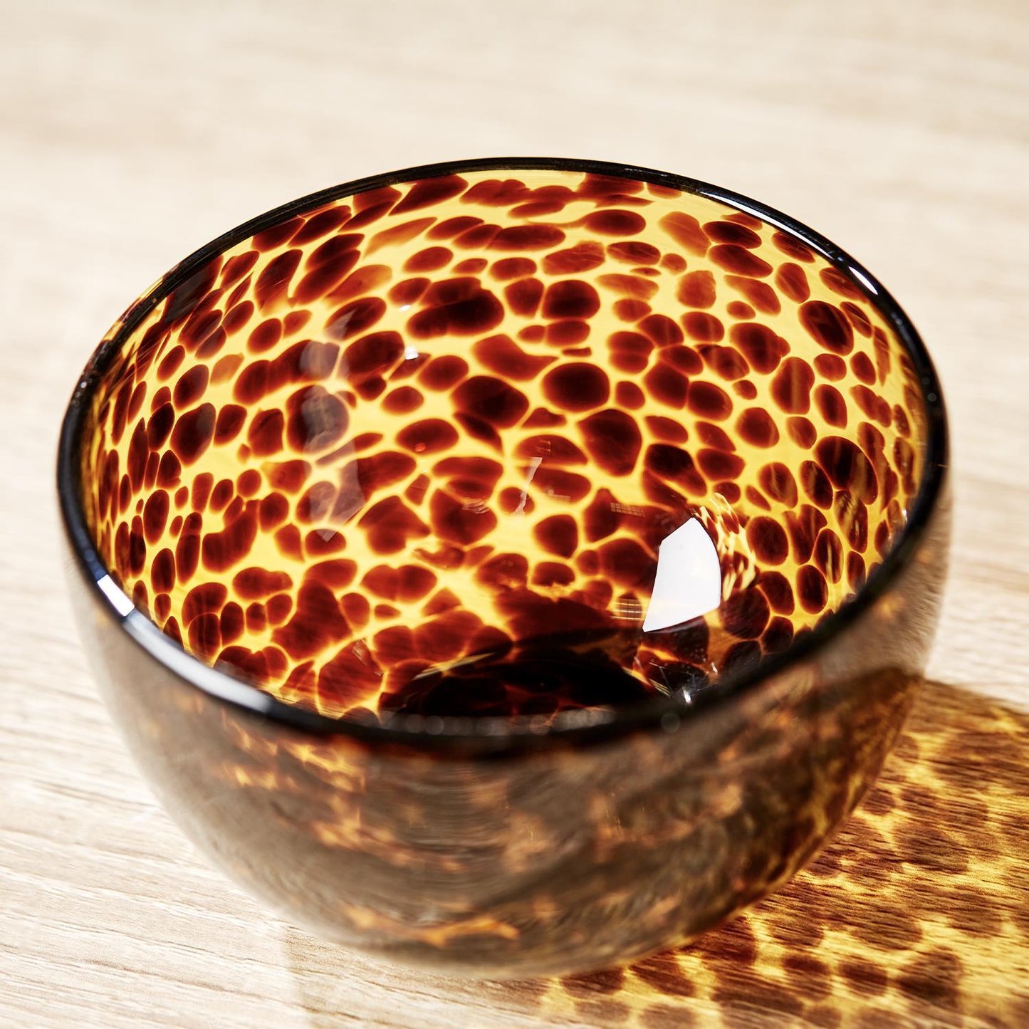 Tortoise Print Tidbit Bowls
