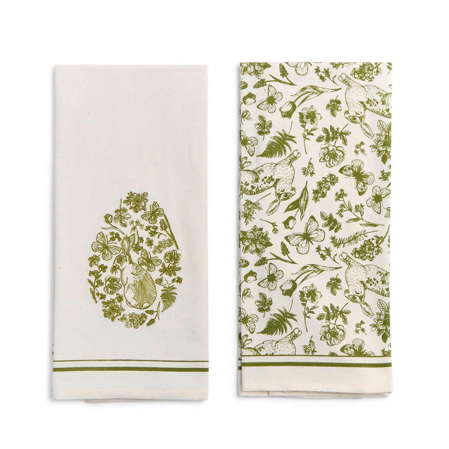 French Country set of 2 dish towels