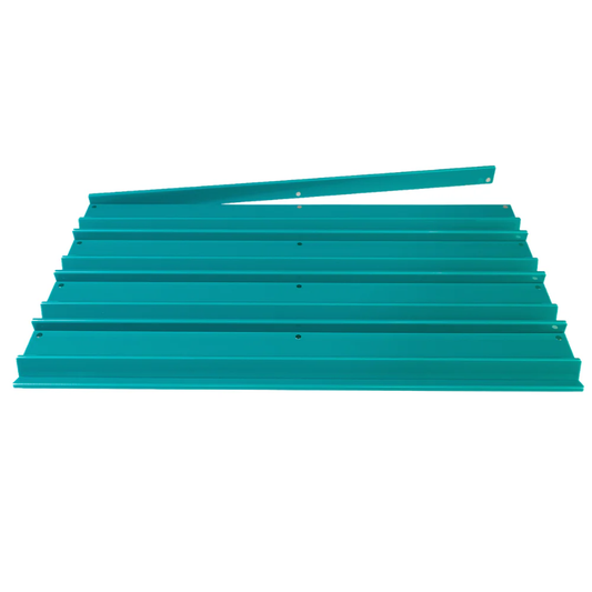 Premium Acrylic Mahjong Rack, Solid Teal