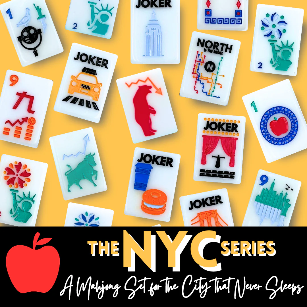 Mahjong Tile Set The NYC Series