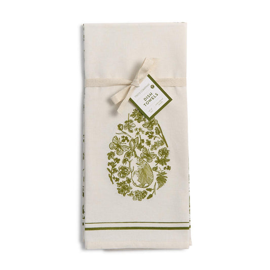 French Country set of 2 dish towels