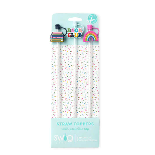 Straw Topper Set Book Club
