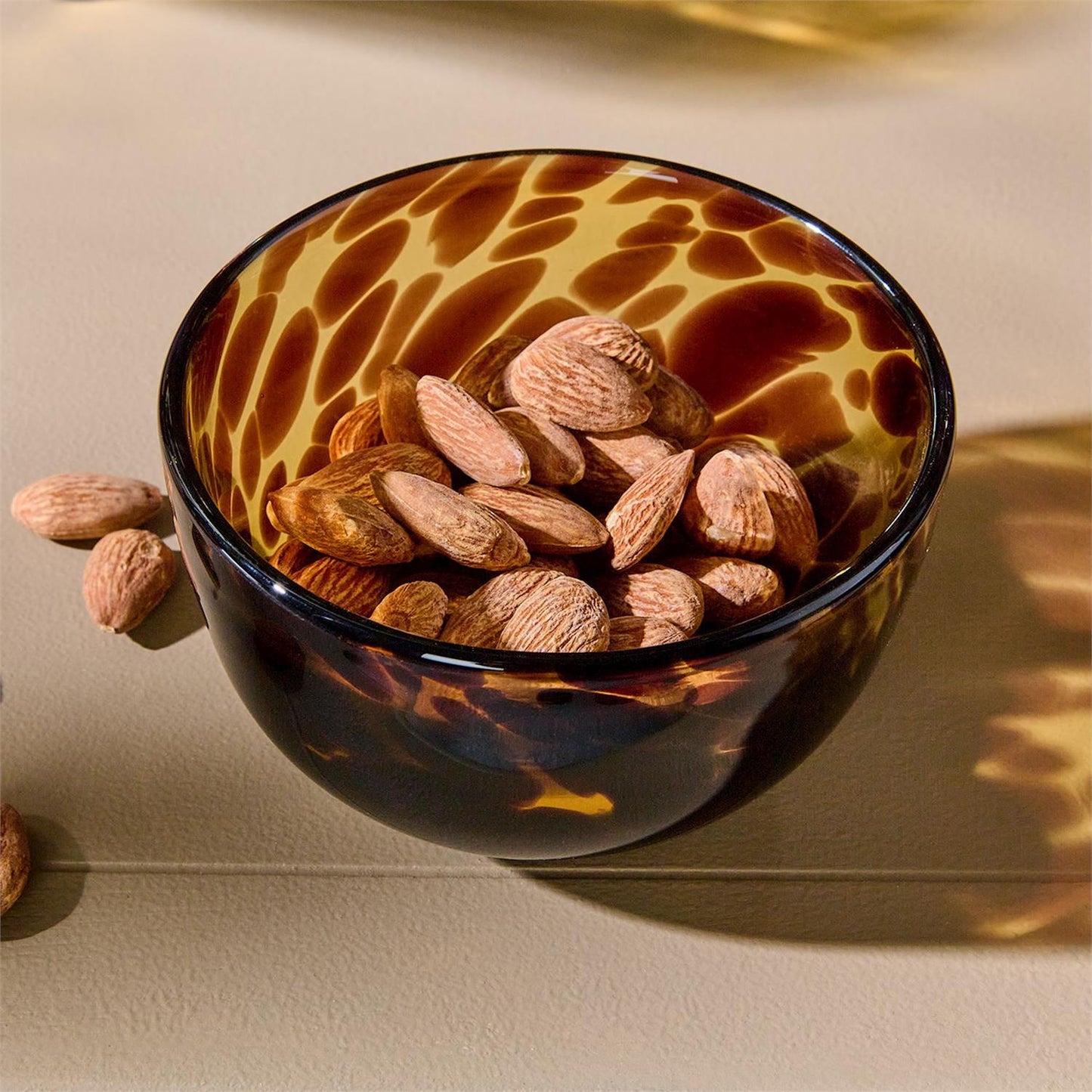 Tortoise Print Tidbit Bowls
