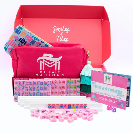 Travel Mini Mahjong - Mini Anywhere Series- PINK