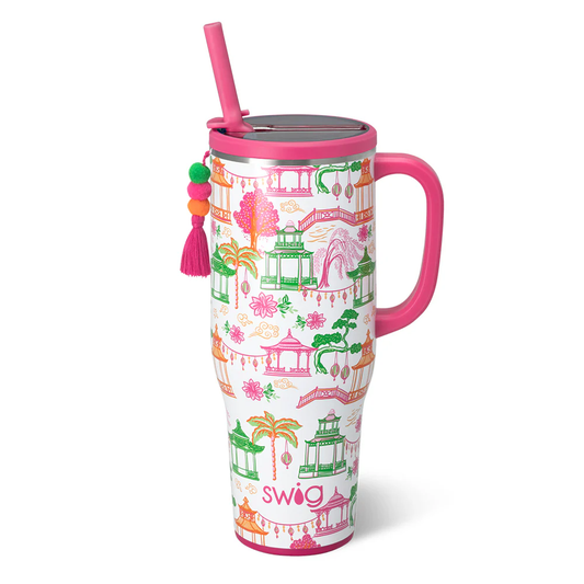Pagoda Paradise Mega Mug 40oz