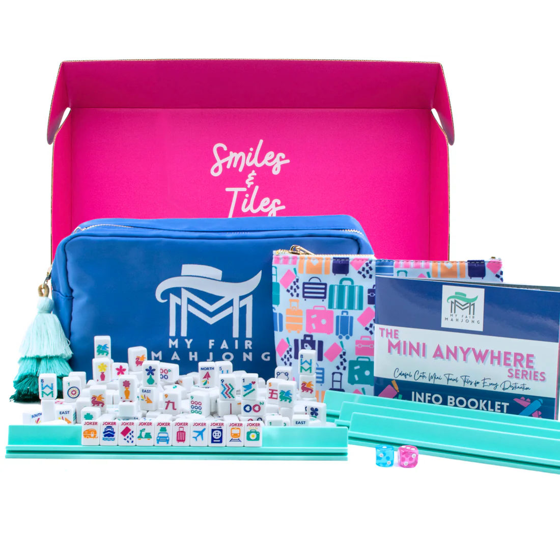 Travel Mini Mahjong - Mini Anywhere Series- WH