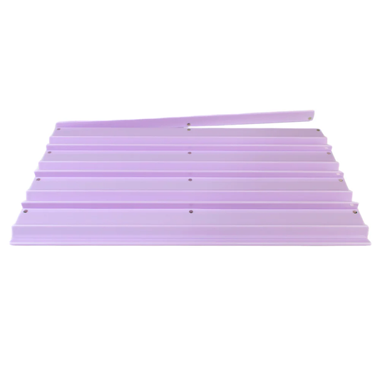 Premium Acrylic Mahjong Rack, Solid Macaron Purple