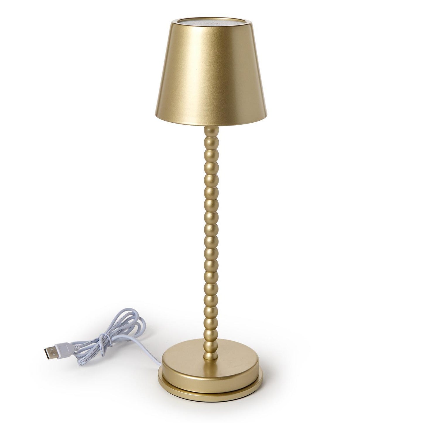 LED Portable Gold Lamp w/Charging Base
