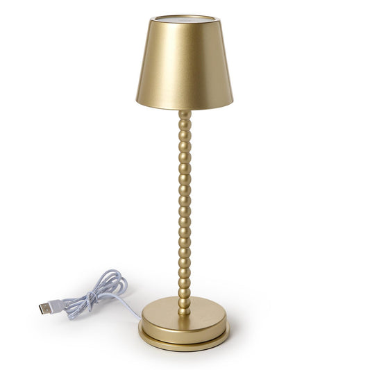 LED Portable Gold Lamp w/Charging Base