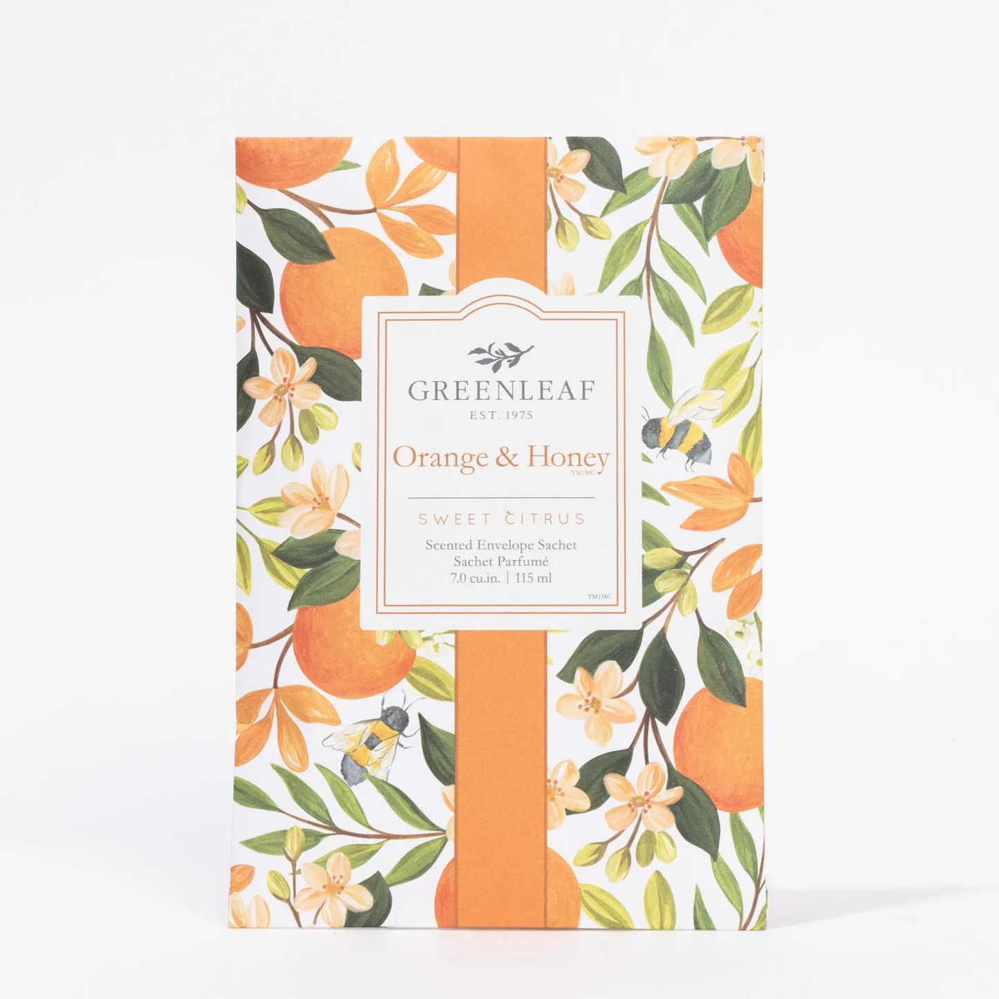 Scented Sachet Envelope - Orange & Honey