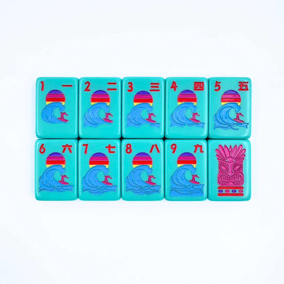 Mahjong Tile Set The Hawaii Series