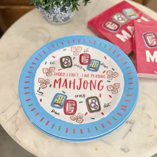 Melamine Plate - Mahjong