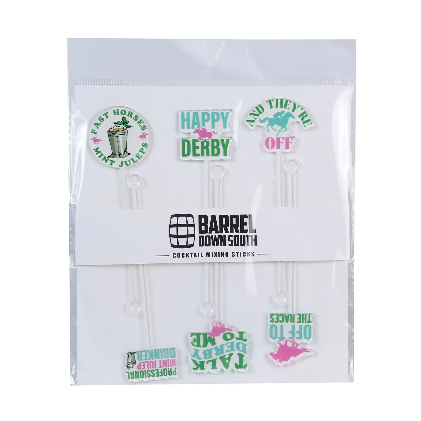 Derby Sayings Cocktail Stirrers