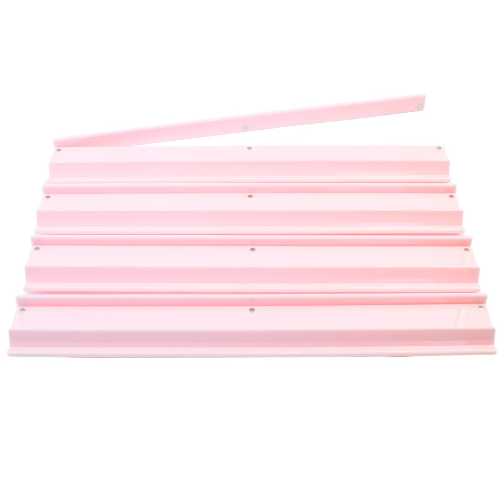 Premium Acrylic Mahjong Rack, Solid Pink