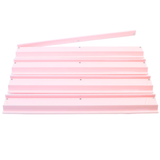 Premium Acrylic Mahjong Rack, Solid Pink