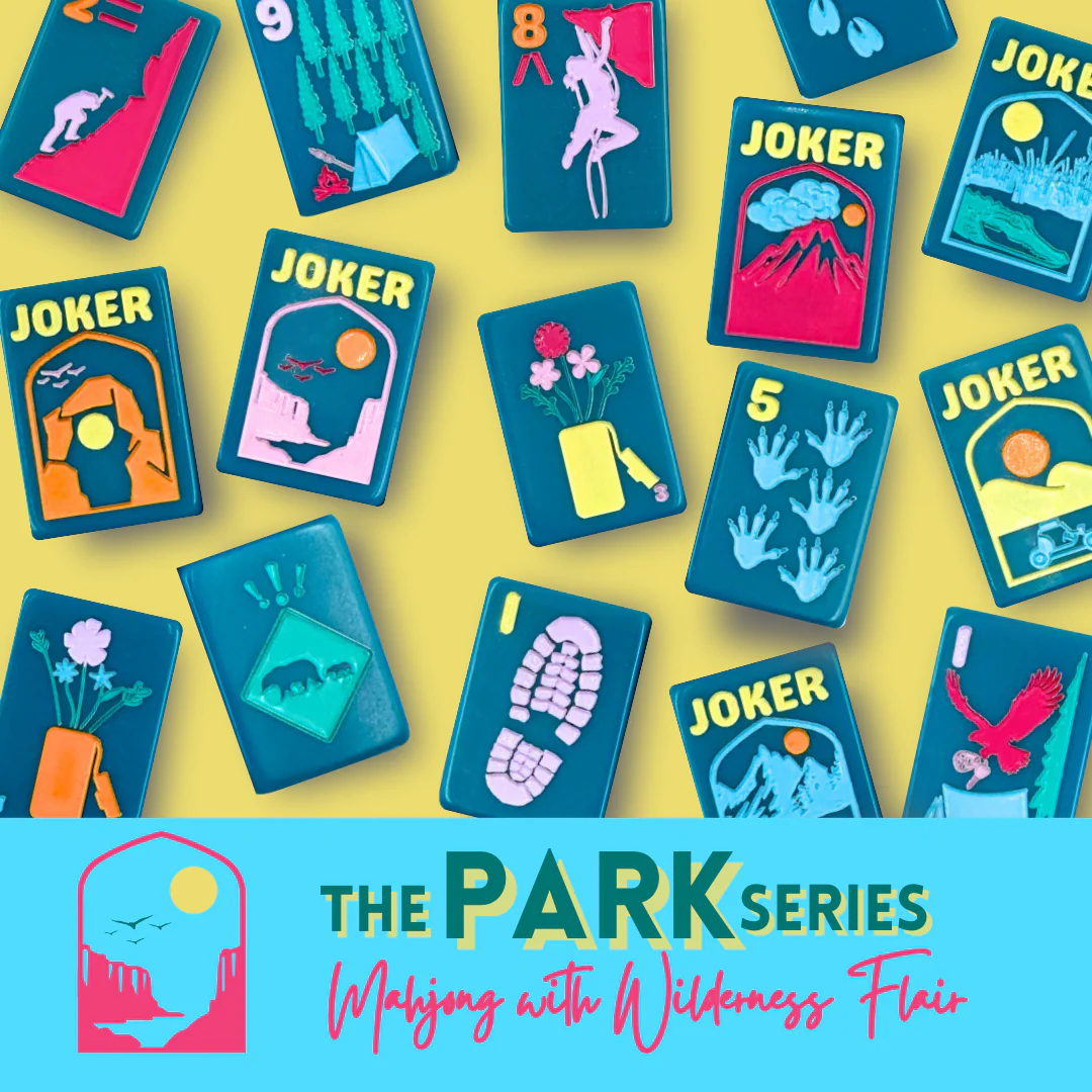 Mahjong Tile Set The Park Series