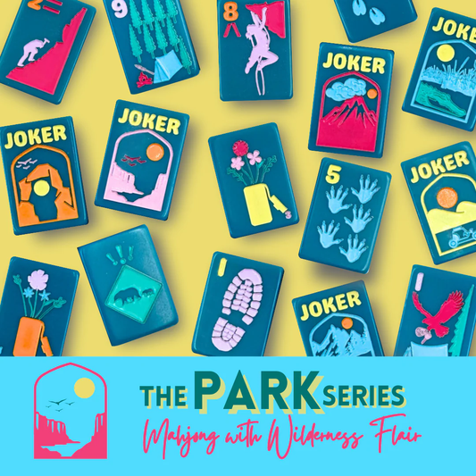 Mahjong Tile Set The Park Series