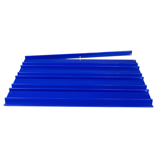 Premium Acrylic Mahjong Rack, Solid Indigo Blue