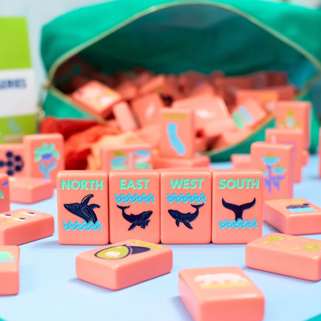 Mahjong Tile Set The California Series