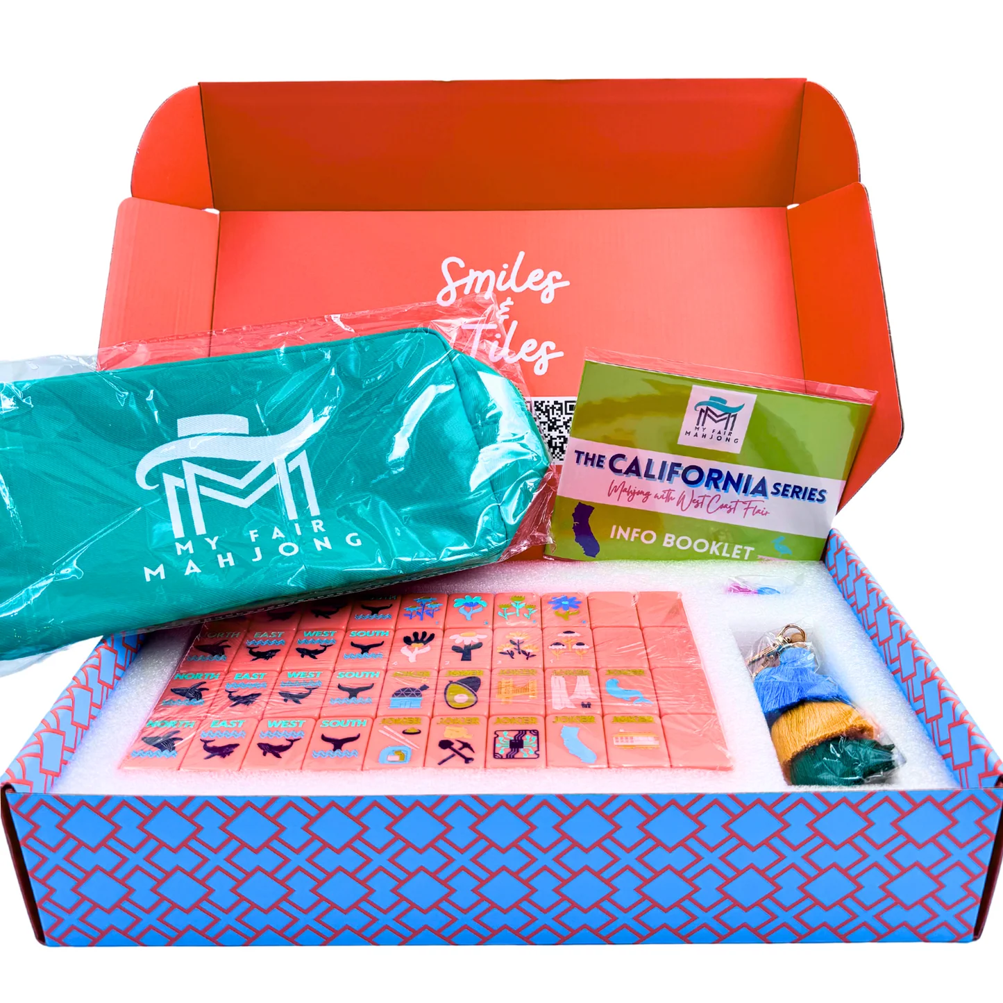 Mahjong Tile Set The California Series