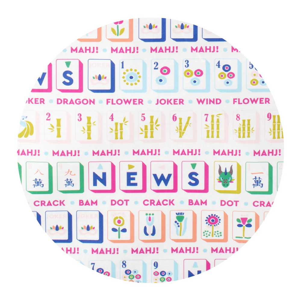 Reusable Bag Tall Mahjong