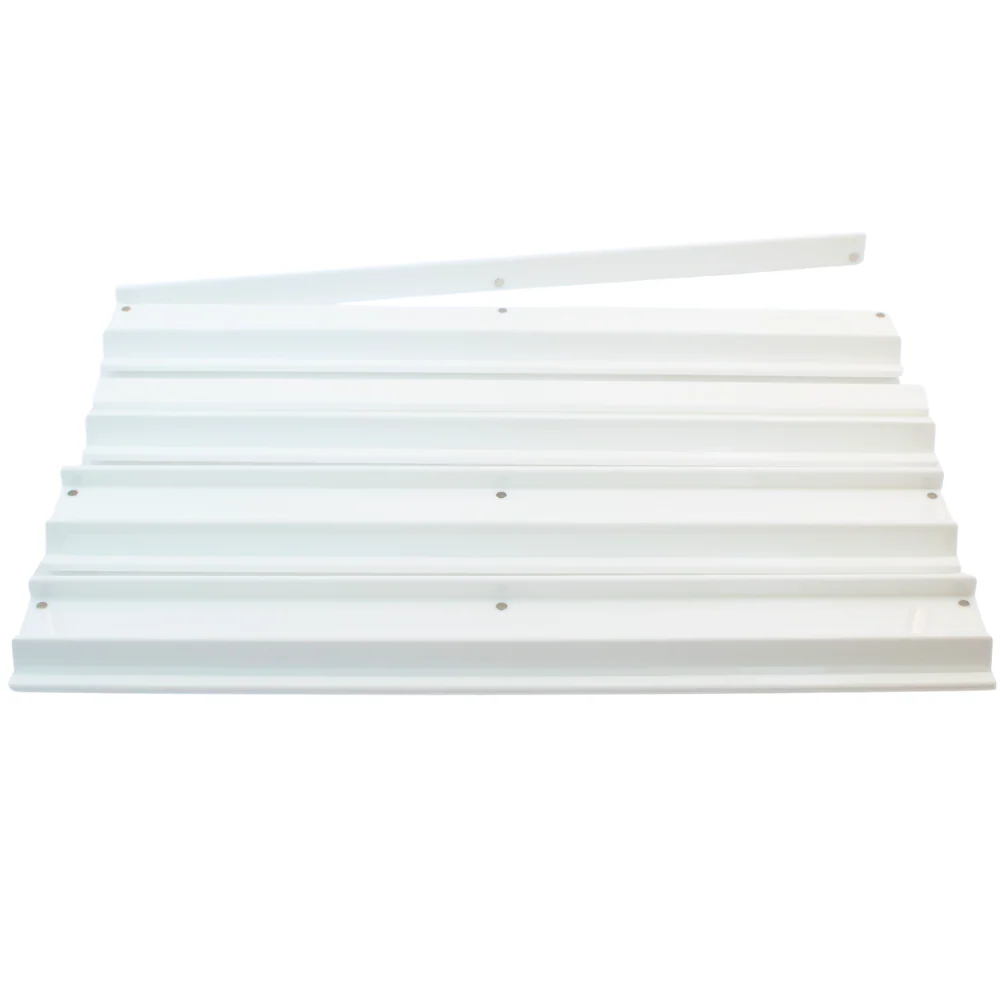 Premium Acrylic Mahjong Rack, Solid White