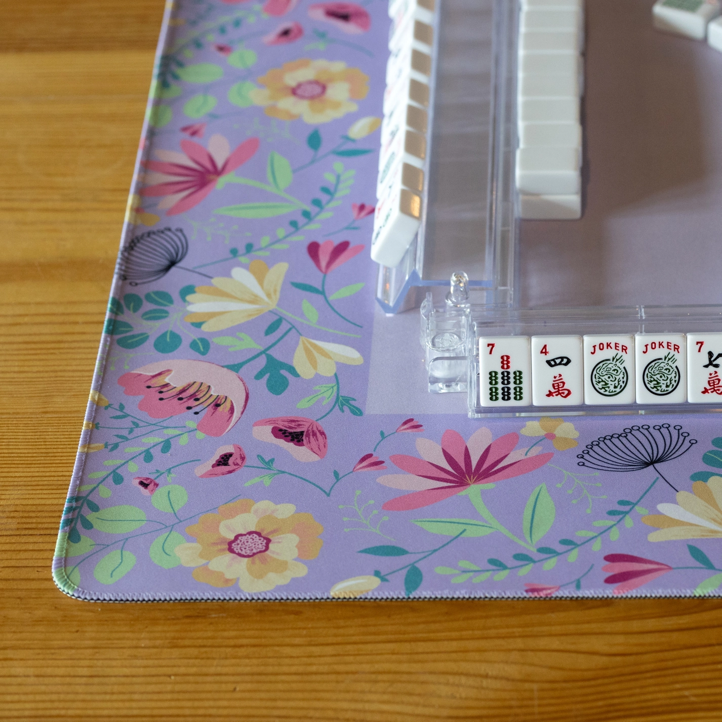 Hutch and Nook Mahjong Mat - Lavender Floral