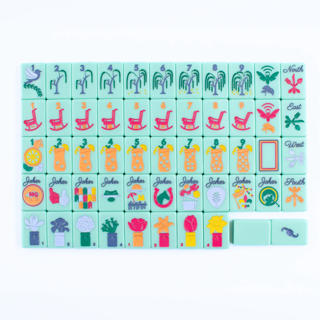 Mahjong Tile Set The Southeast Series