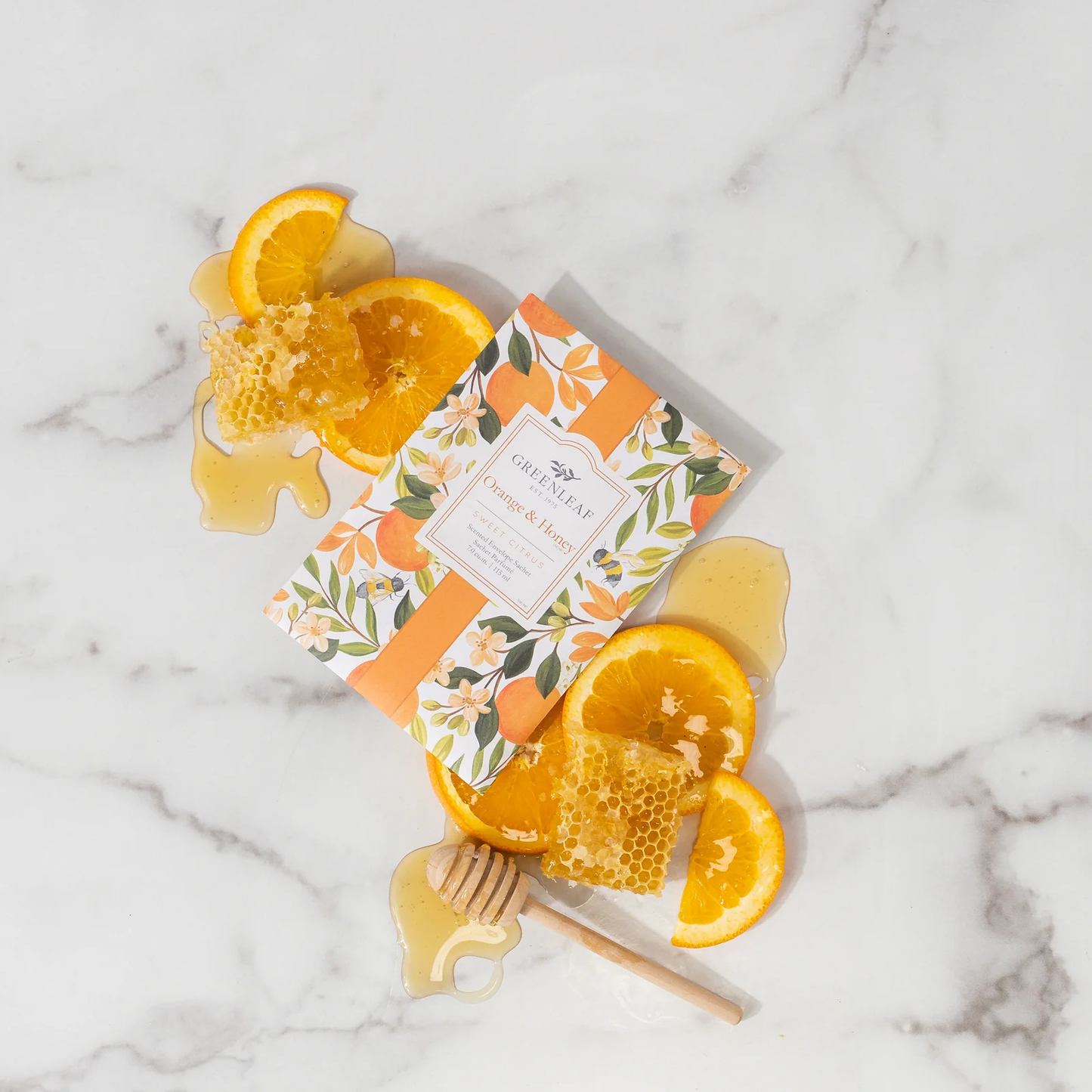Scented Sachet Envelope - Orange & Honey