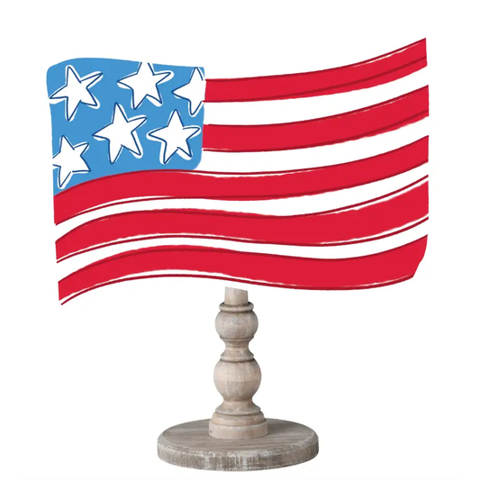 Topper:  Waving Flag