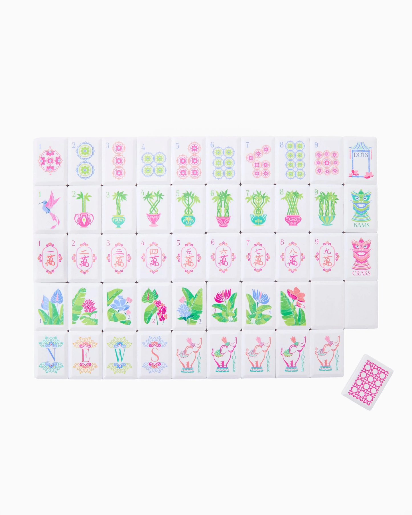 Travel Poppy Debutante Tile Set