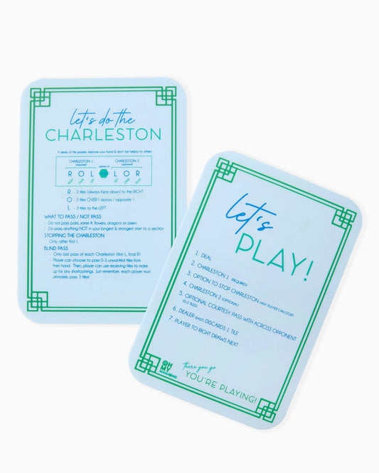 Mahjong Light Blue Shufflers