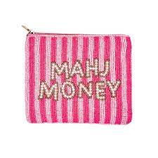 Fame Accessories Beaded Mahjong Coin Purse - Mahj Money