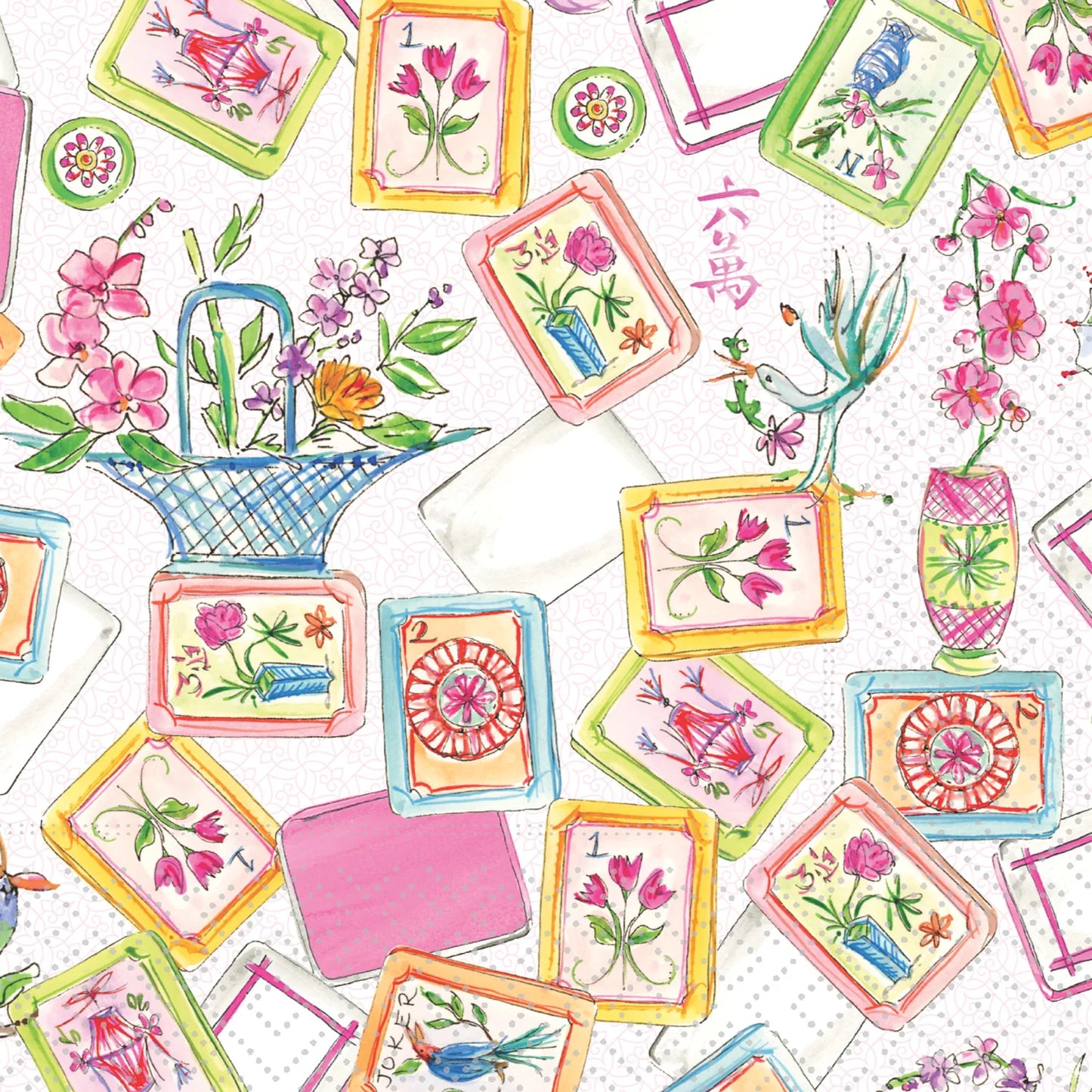 CKTL Napkin, Mahjong Allover