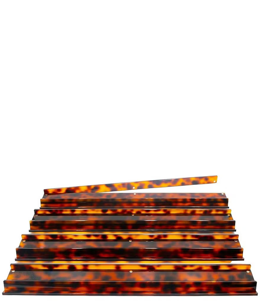 Premium Acrylic Mahjong Rack, Tortoiseshell
