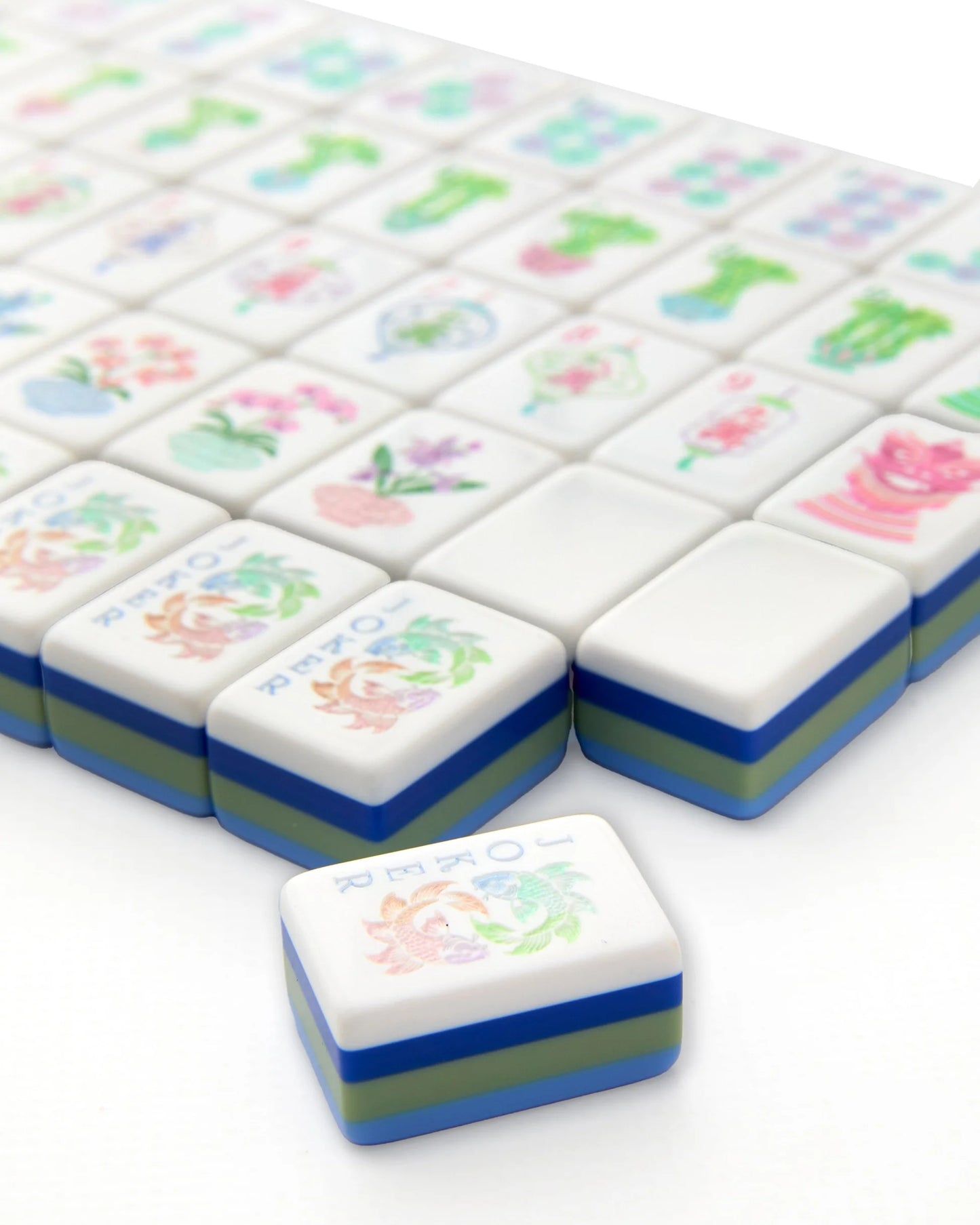 Mahjong Tile Set Moonlight
