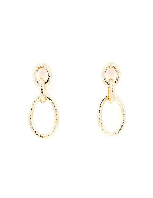Meghan Browne Earrings: NELA Gold