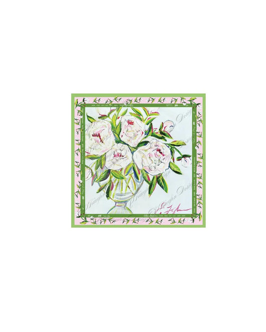 EPFaughn Design Mahjong Mat - Peony