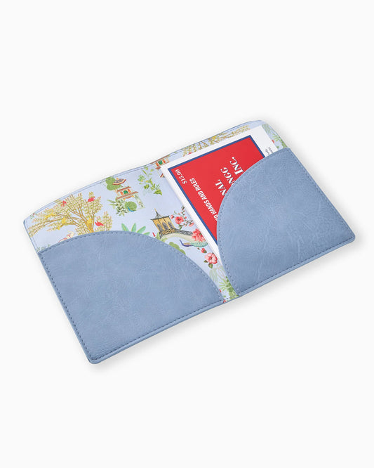 Mahjong Periwinkle Card Folio