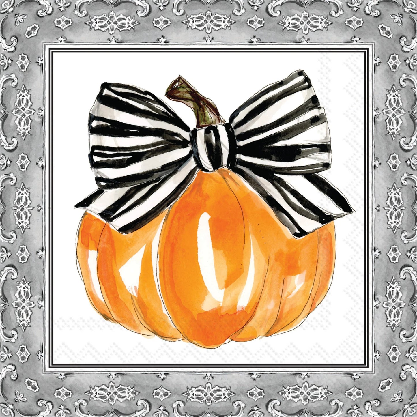 Cocktail Napkin, Cute as a Pumpkin