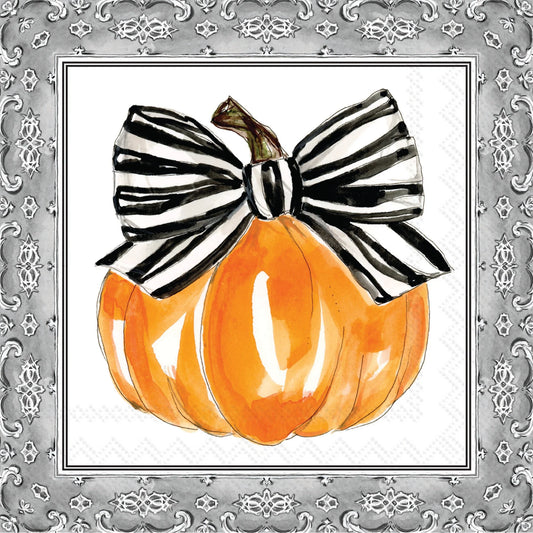 Cocktail Napkin, Cute as a Pumpkin