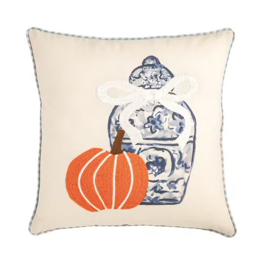 Square Applique Pillow
